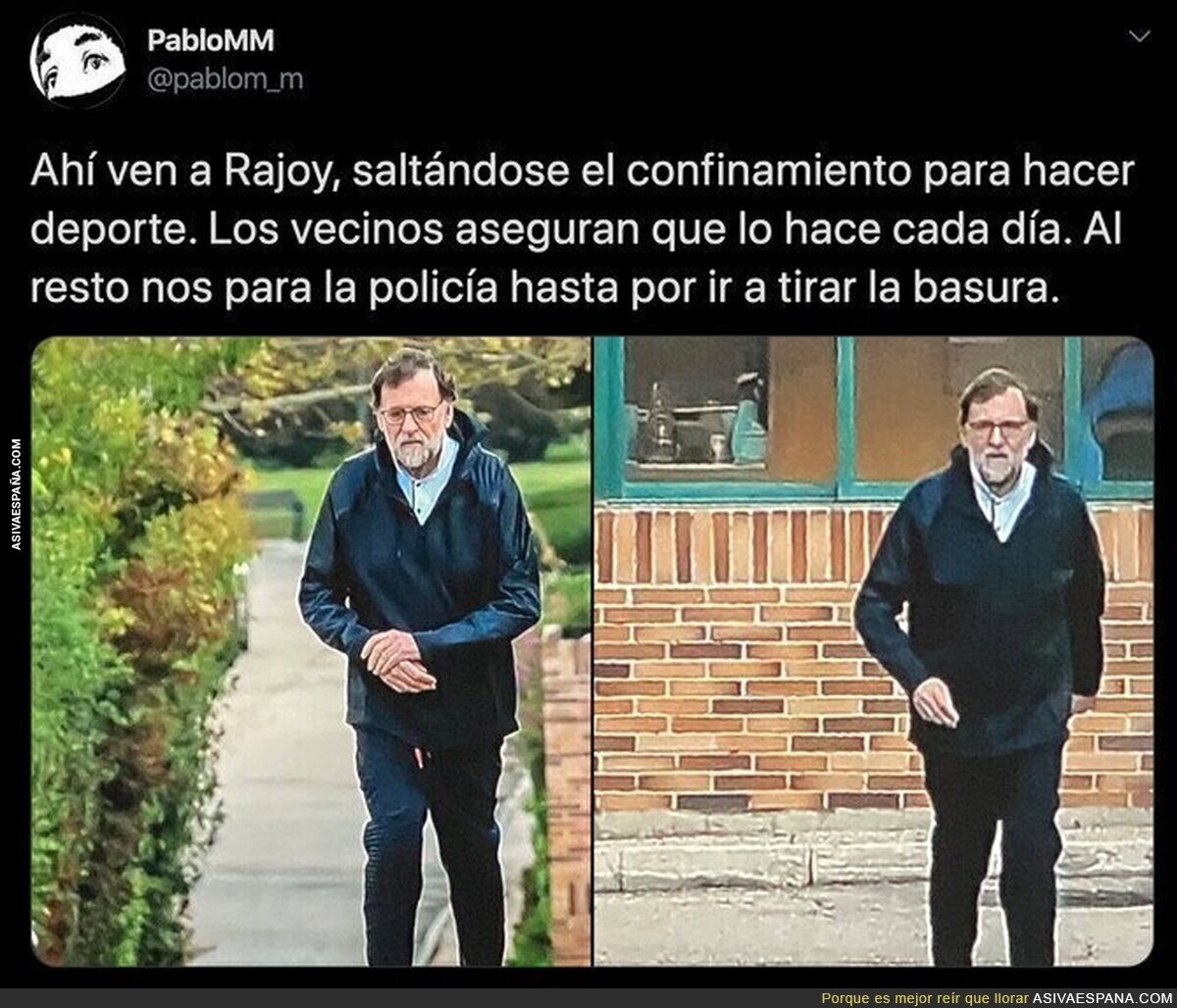 Rajoy no tiene vergüenza