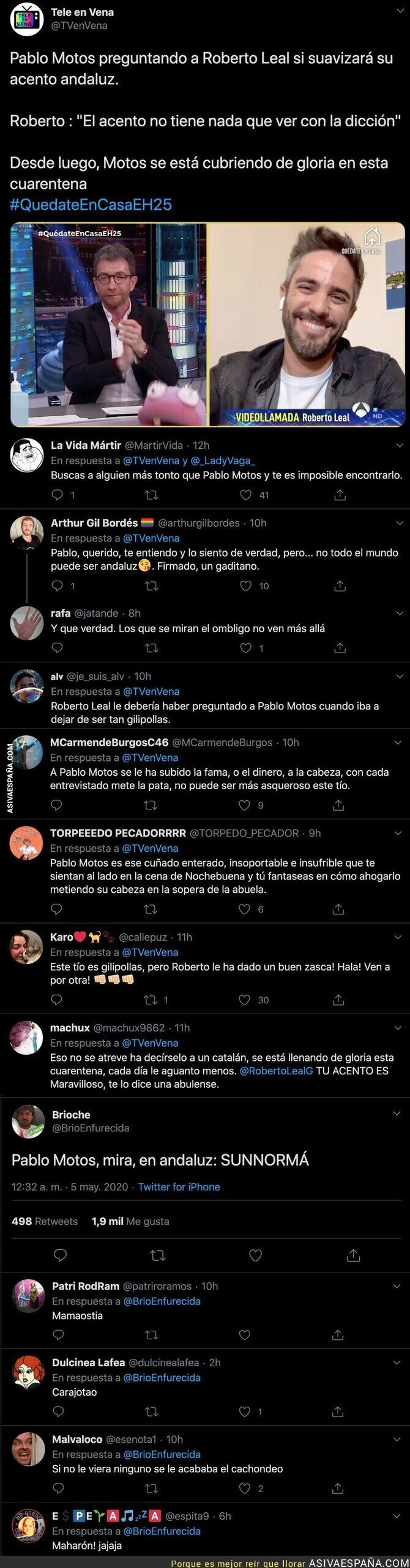 147741 - Lío monumental por lo que Pablo Motos le ha dicho a Roberto Leal, nuevo presentador de 'Pasapalabra' 147741 - Lío monumental por lo que Pablo Motos le ha dicho a Roberto Leal, nuevo presentador de 'Pasapalabra'