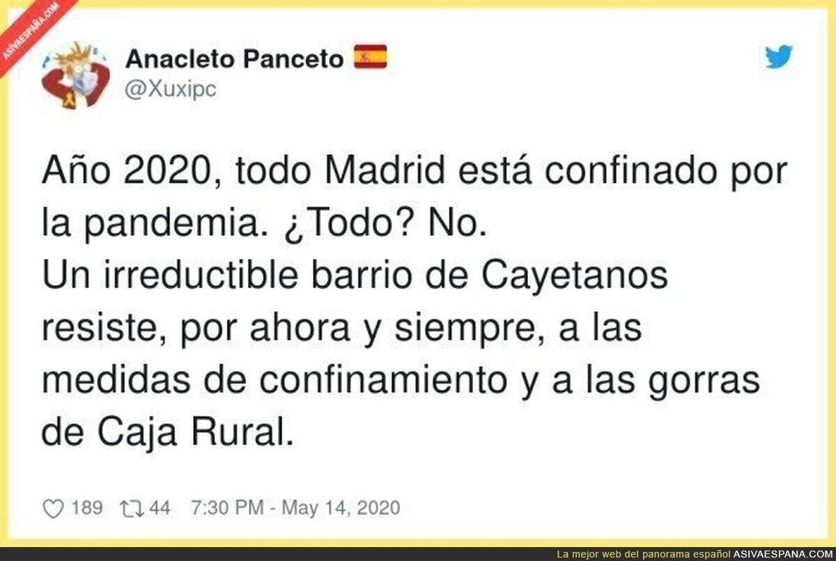 Los pijos de Madrid arruinarán todo