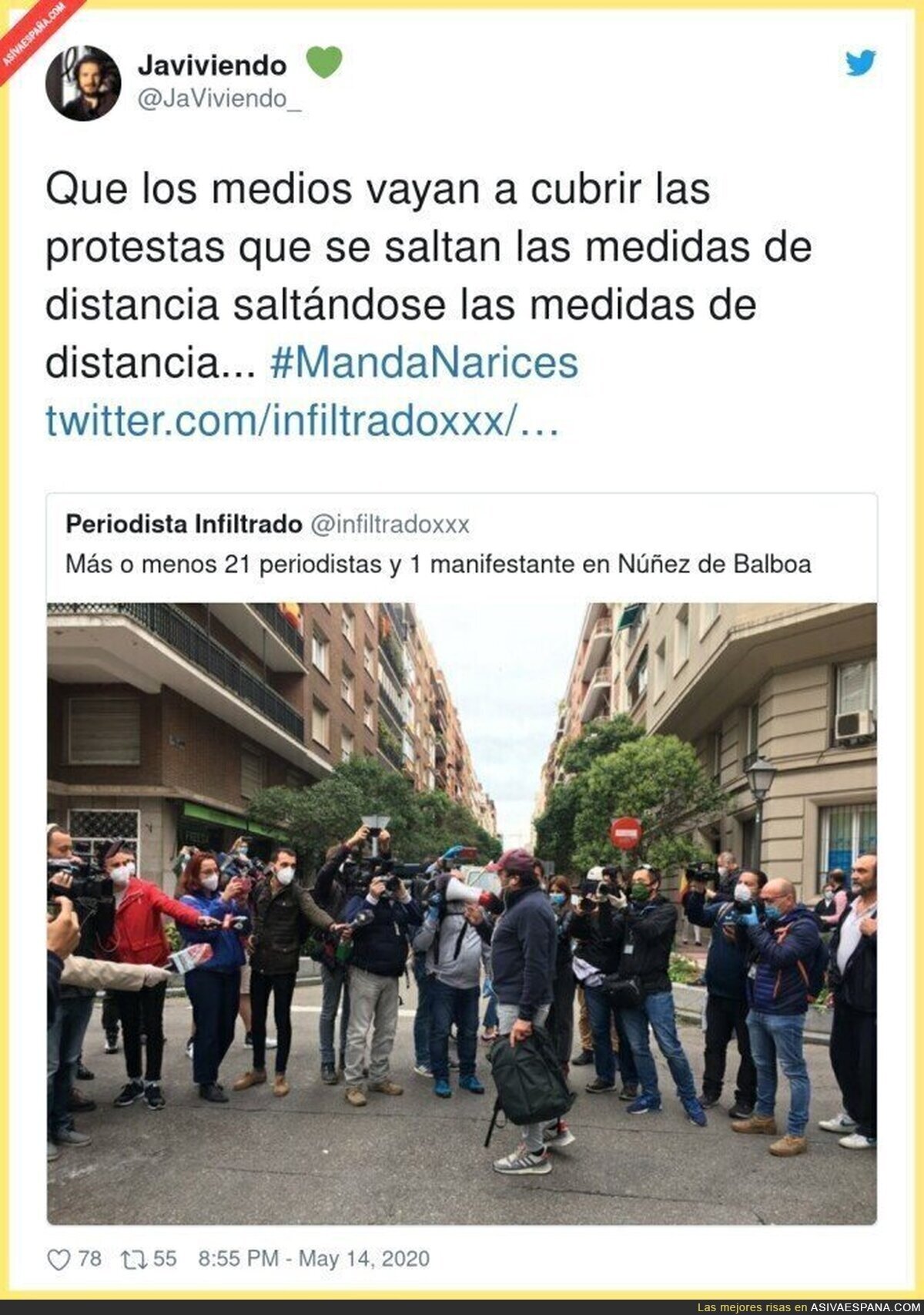 El periodismo español es una vergüenza absoluta