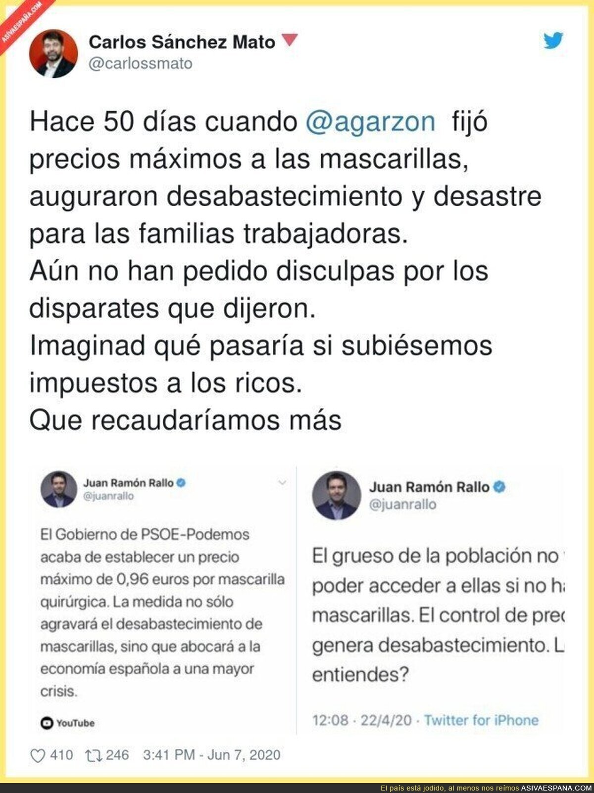 Fracasan las predicciones de Juan Ramón Rallo