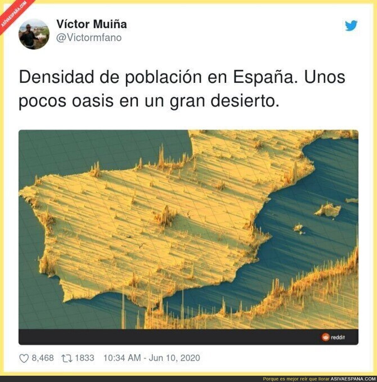 La España vaciada representada gráficamente