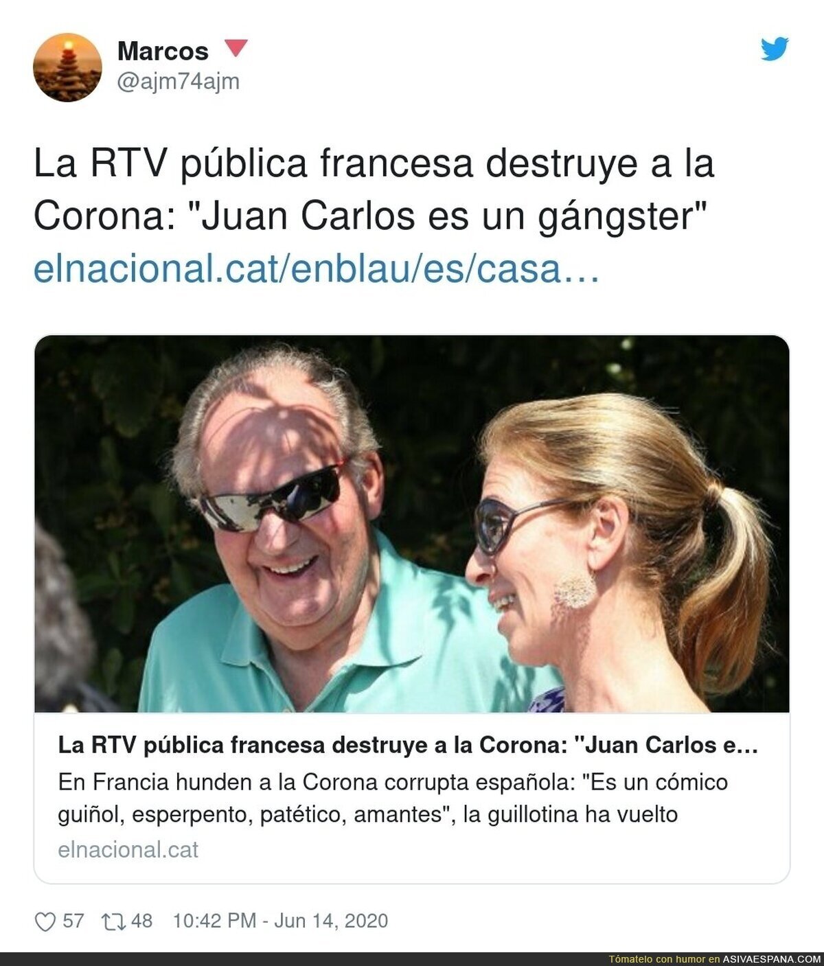 La prensa extranjera poniendo en su sitio a Juan Carlos I