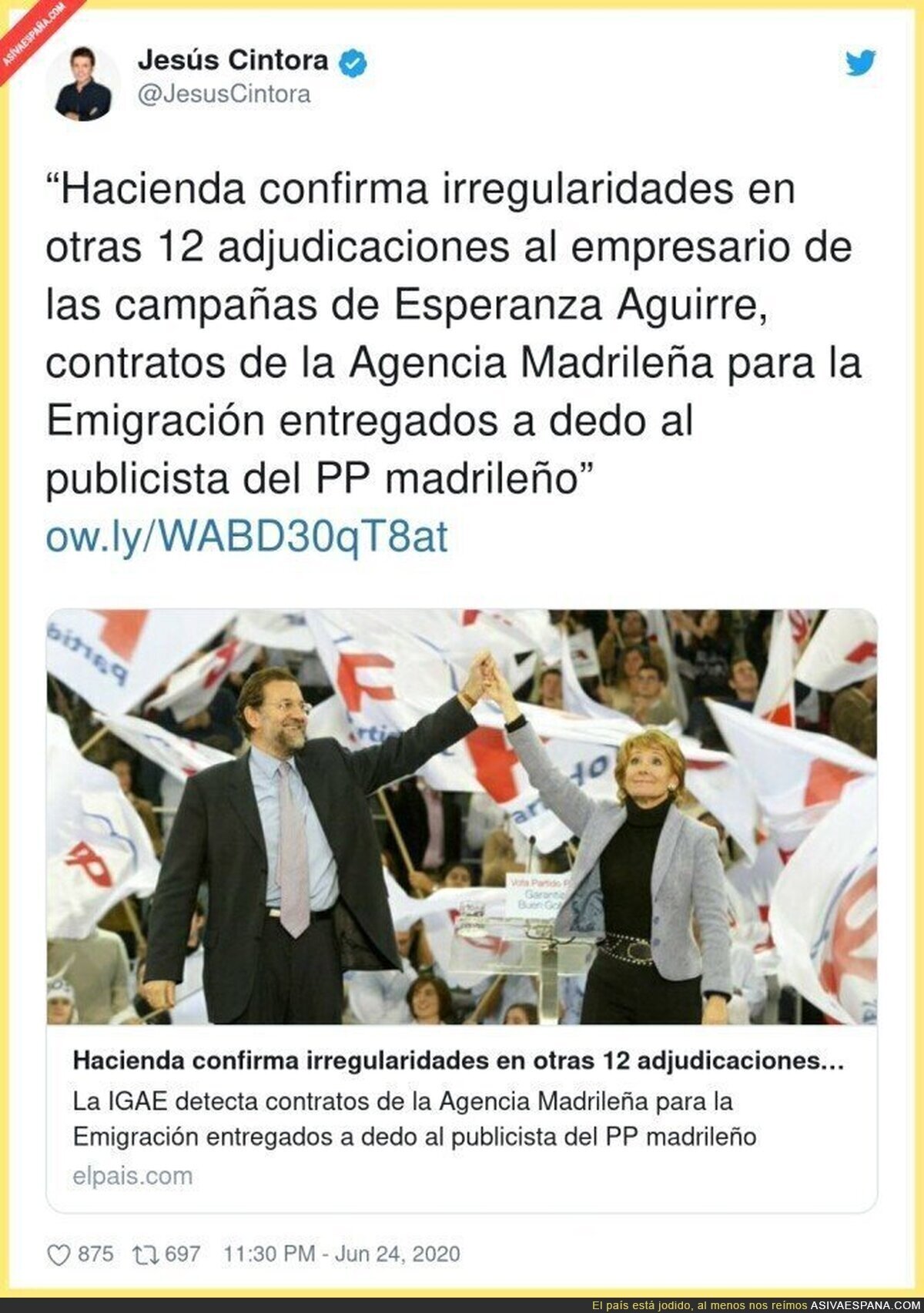 Más escándalos en el PP de Esperanza Aguirre