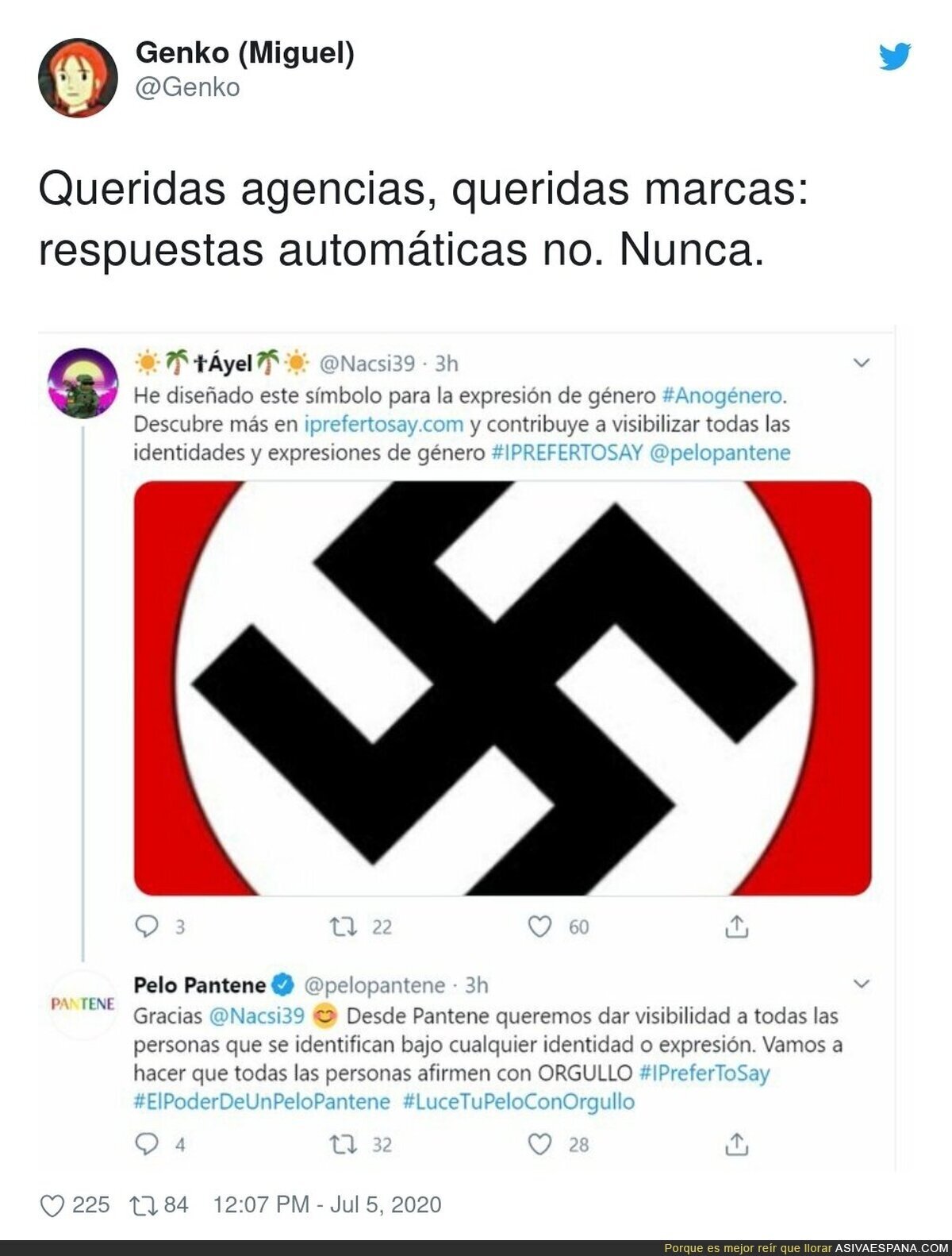 Un gran error de las marcas en redes sociales