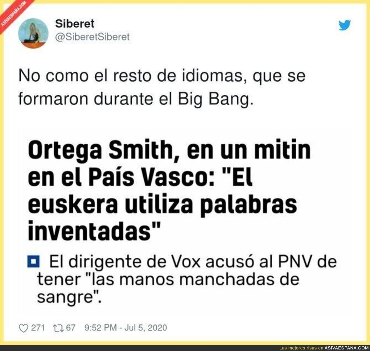 VOX ganándose más votos en el País Vasco