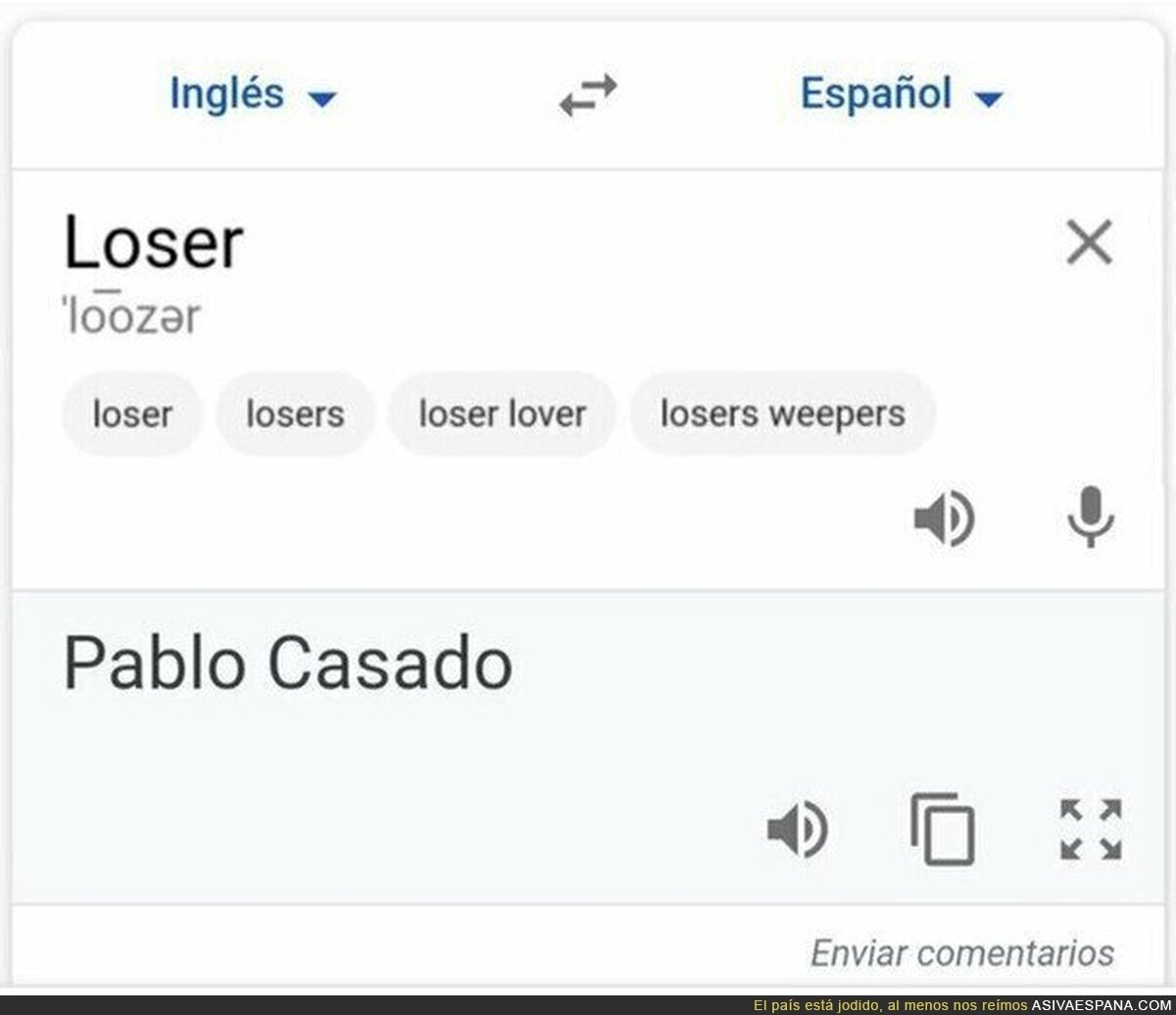 Google Translate sabe de lo que habla