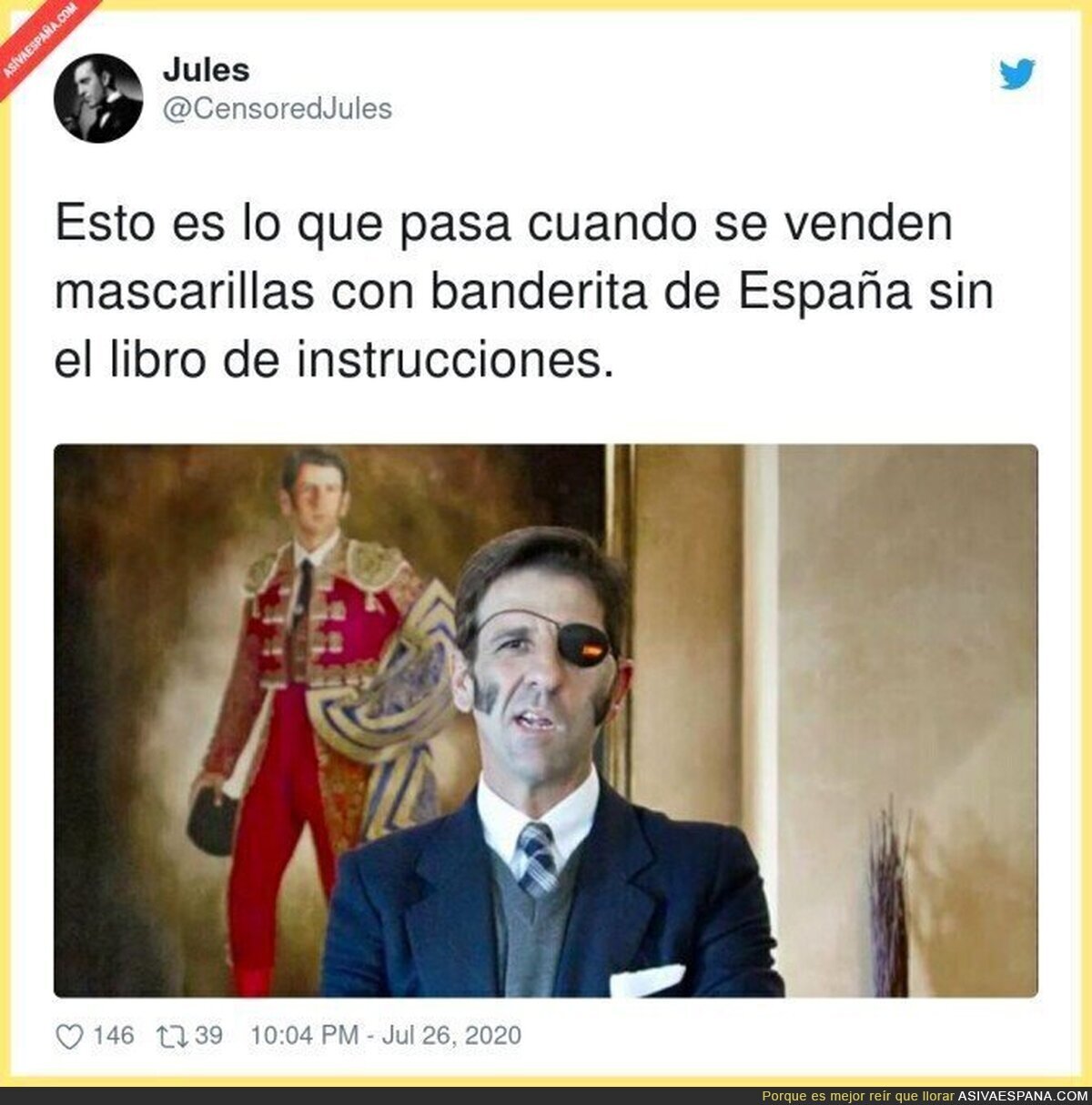 Confusión de Juan José Padilla