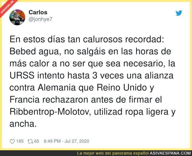 Un pequeño recordatorio