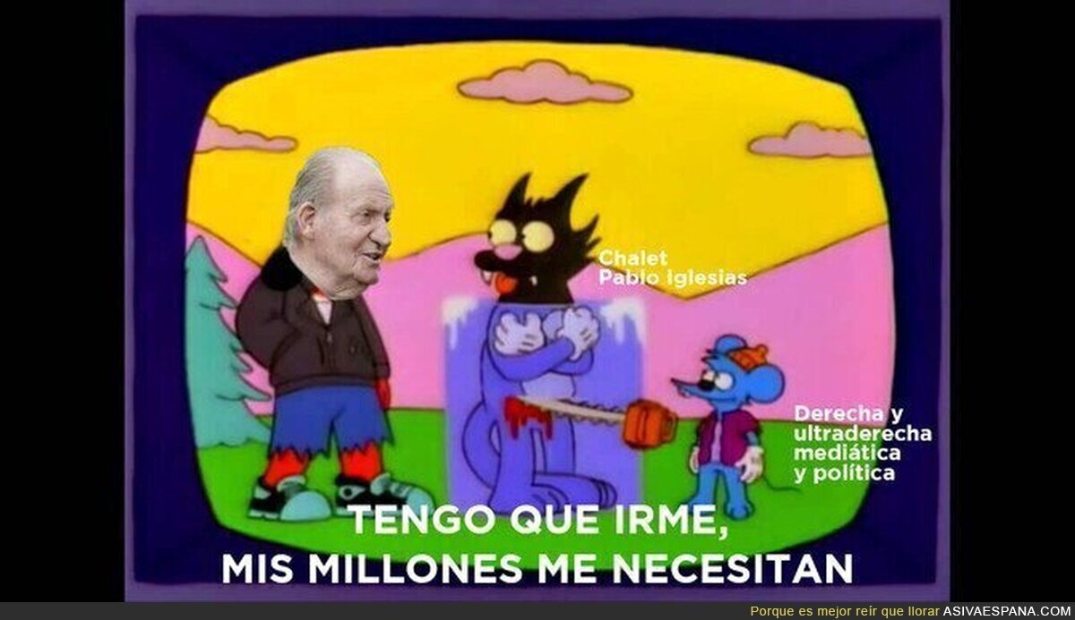 Juan Carlos I "El huido"