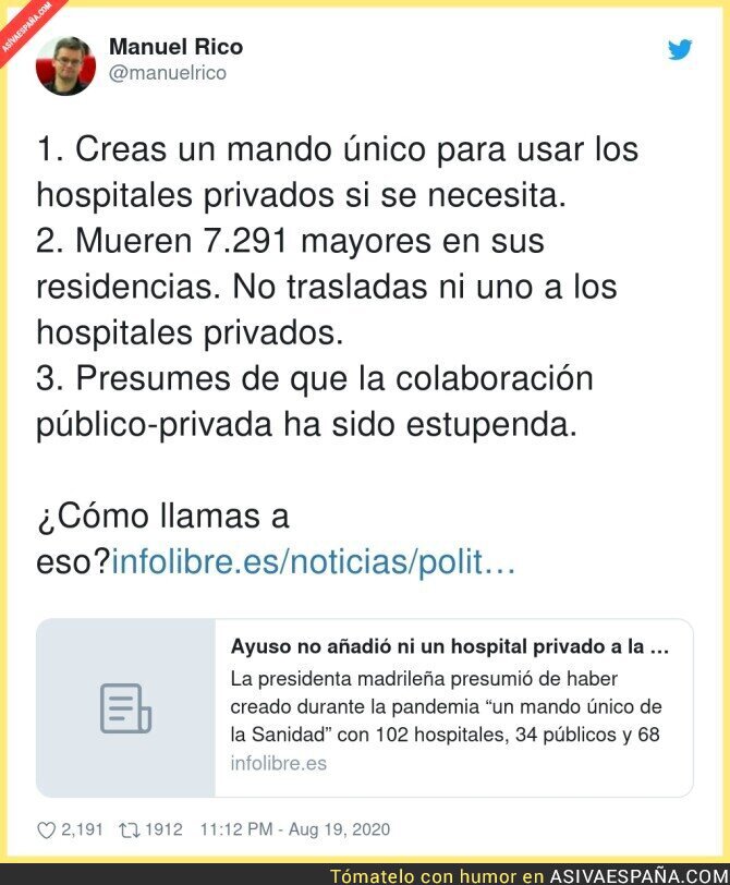 331033 - La nefasta gestión de la Comunidad de Madrid