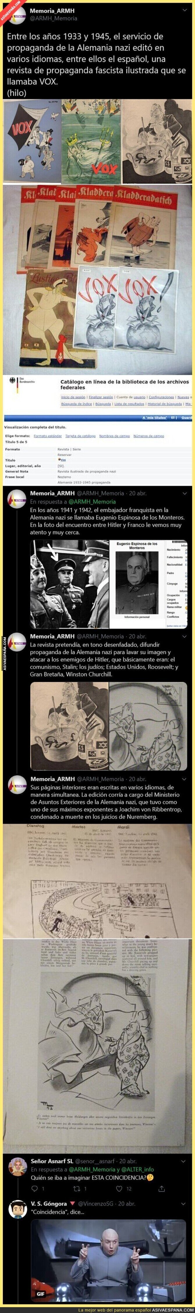 Entre los años 1933 y 1945 esta es la revista que el servicio de propaganda de la Alemania nazi editó en varios idiomas