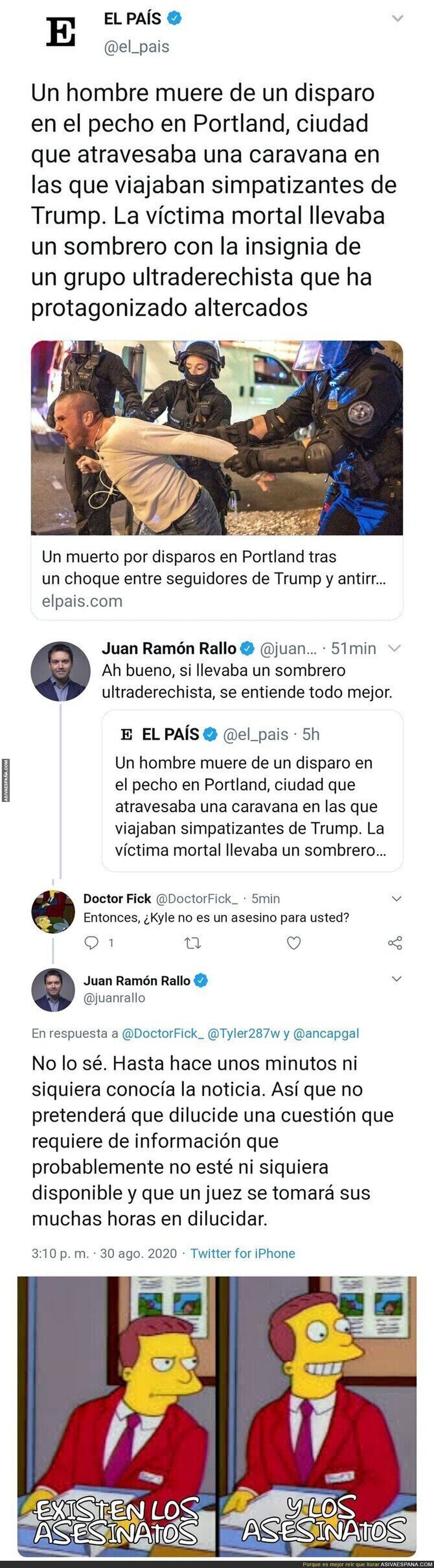 Juan Ramón Rallo necesita su tiempo para juzgar un asesinato