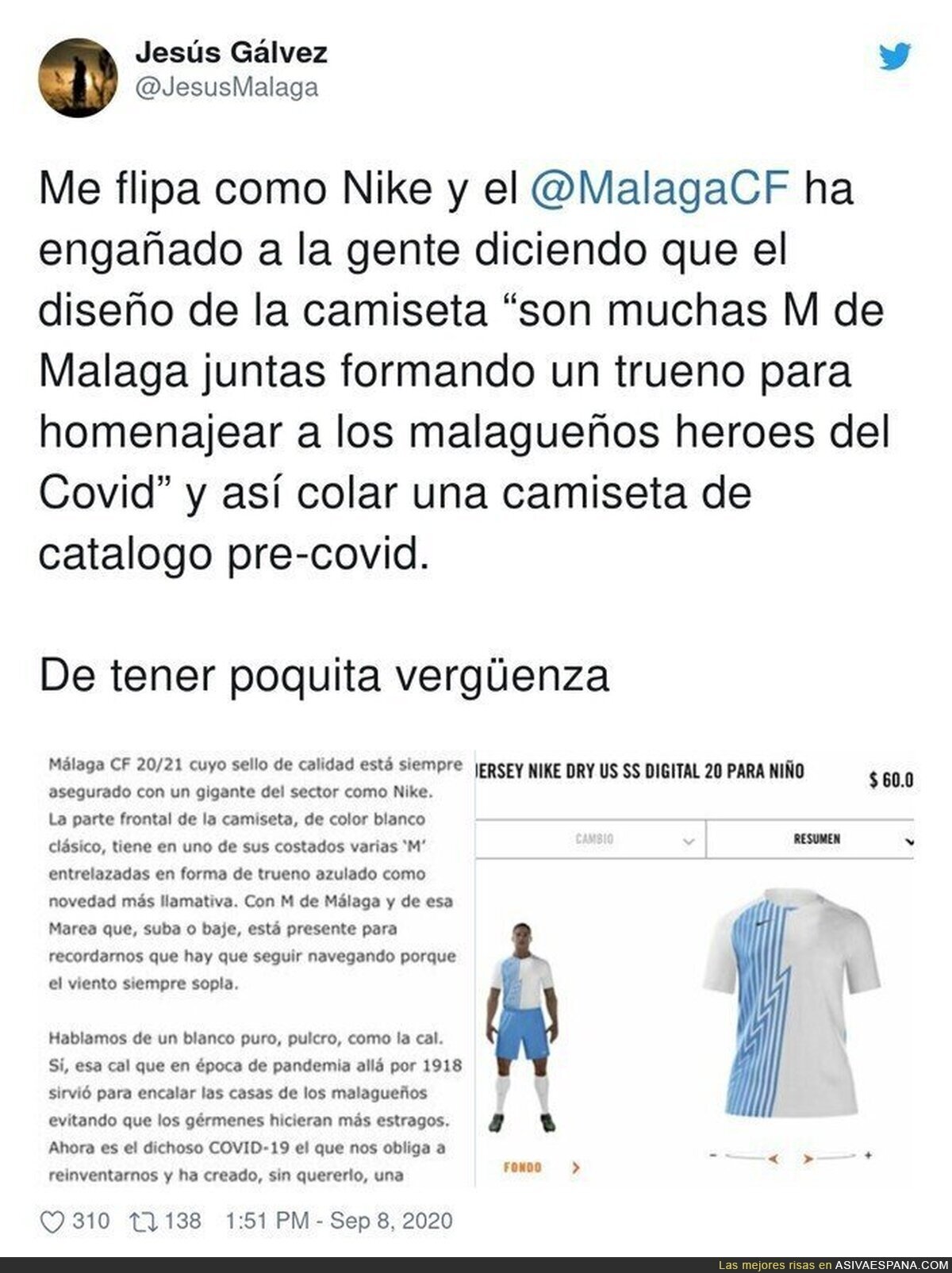 El homenaje del Málaga...