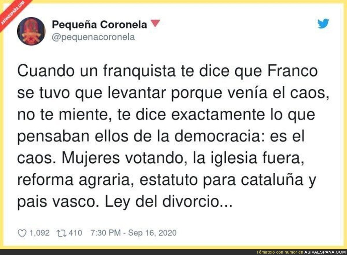 El caos sin Franco