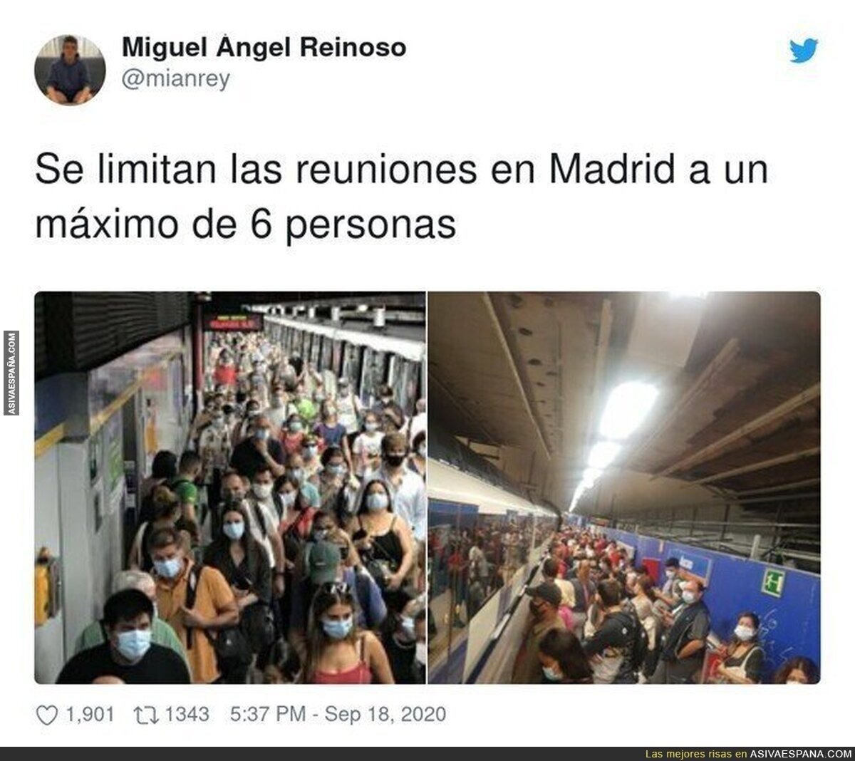 Para celebrar cumpleaños se pueden hacer perfectamente en el Metro de Madrid