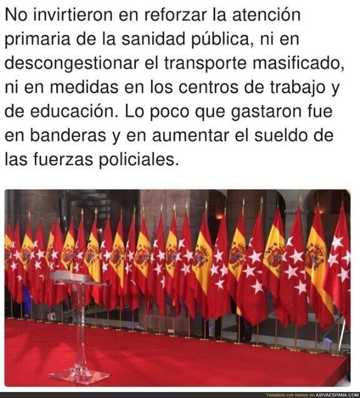 La inmunidad que crea si te rodeas de banderas de España
