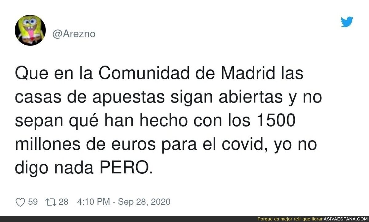 Ya lo sabremos en 5 años en la 'operación COVID'