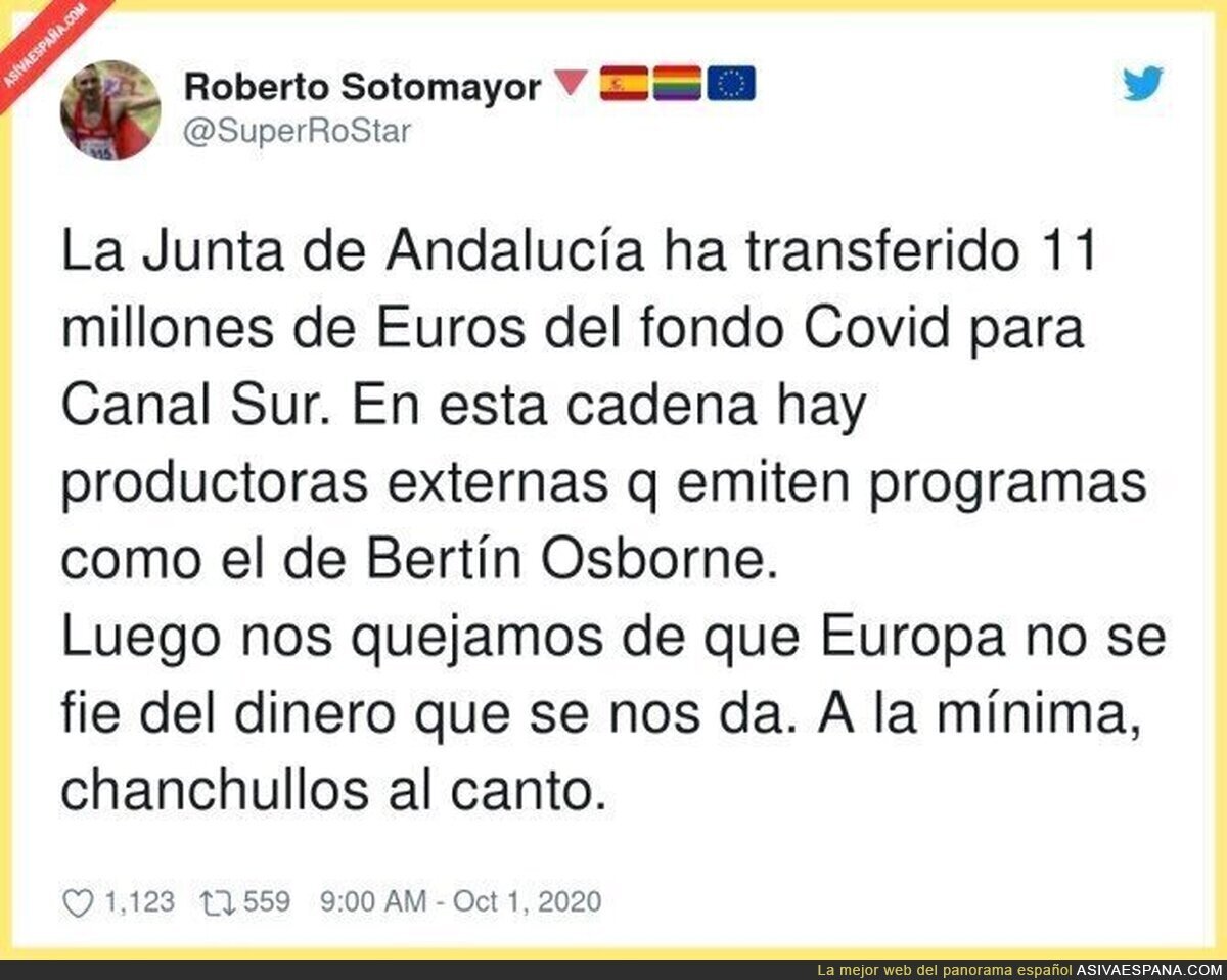 La irresponsabilidad de los trifachitos de la Junta de Andalucía en plena pandemia