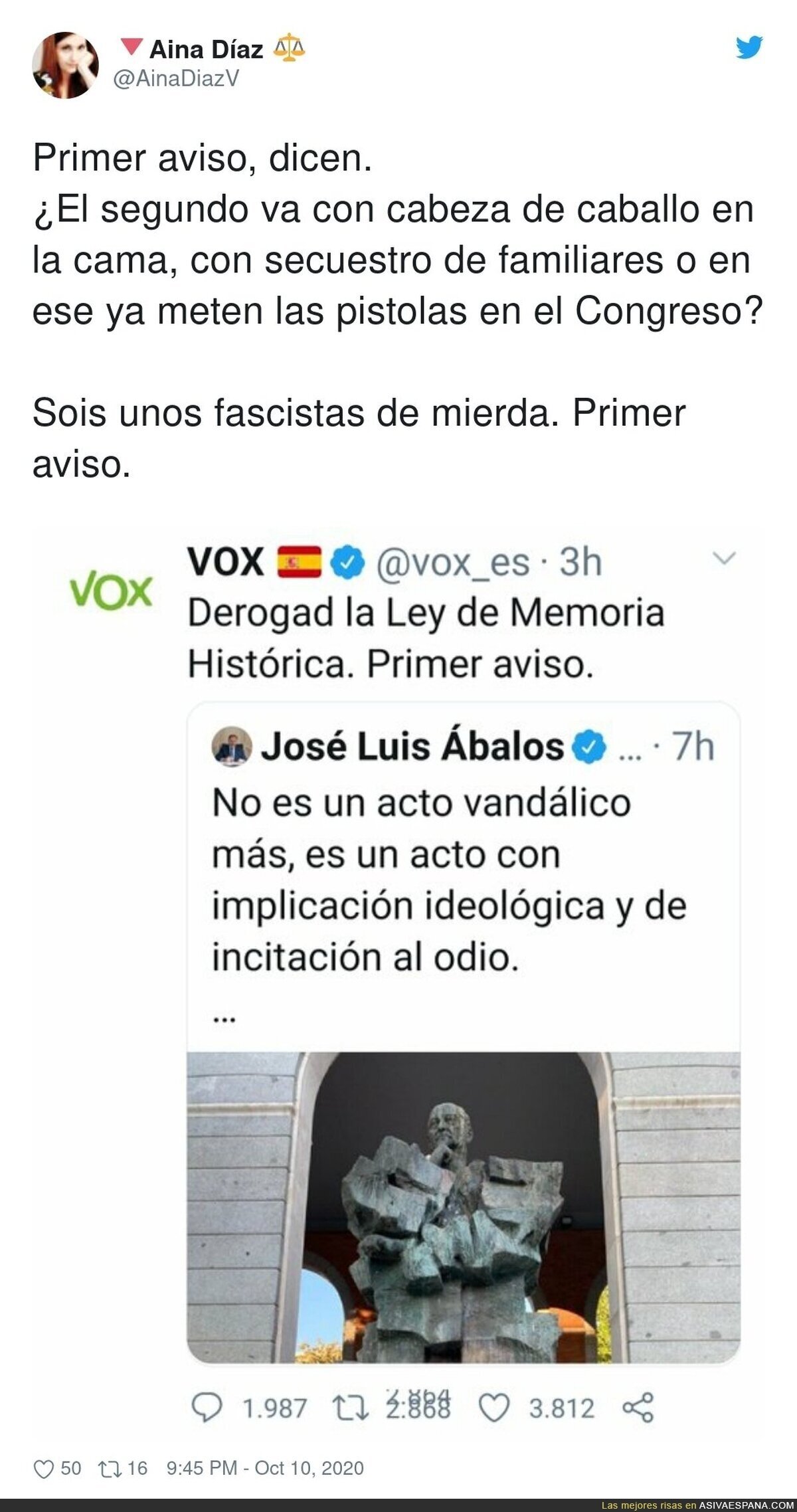 El fascismo de VOX no se esconde