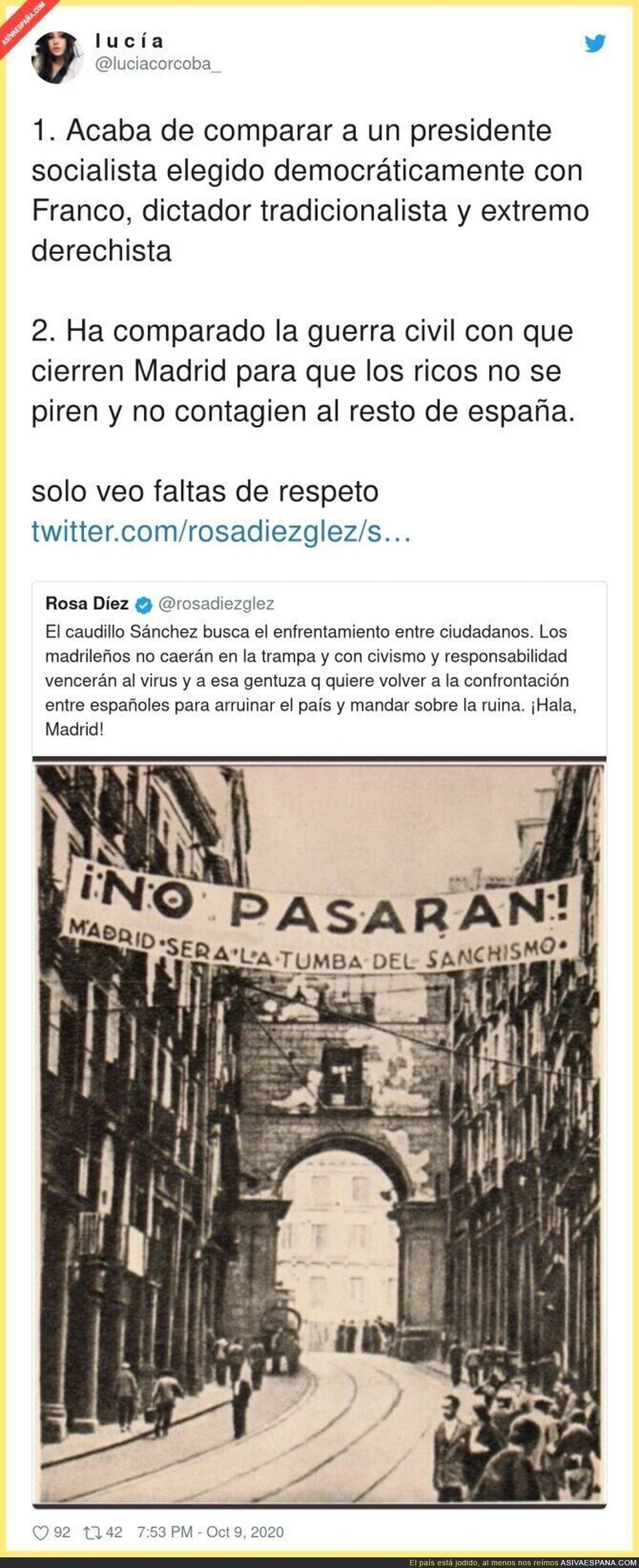 Rosa Díez ha perdido la cabeza por completo