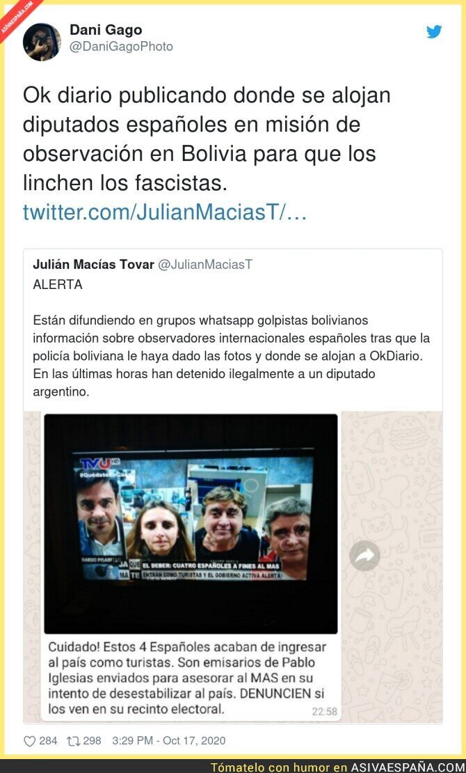 419630 - OK diario ejerciendo el terrorismo periodístico 419630 - OK diario ejerciendo el terrorismo periodístico