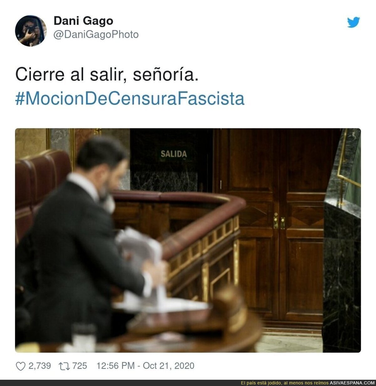 Fotón para Santiago Abascal