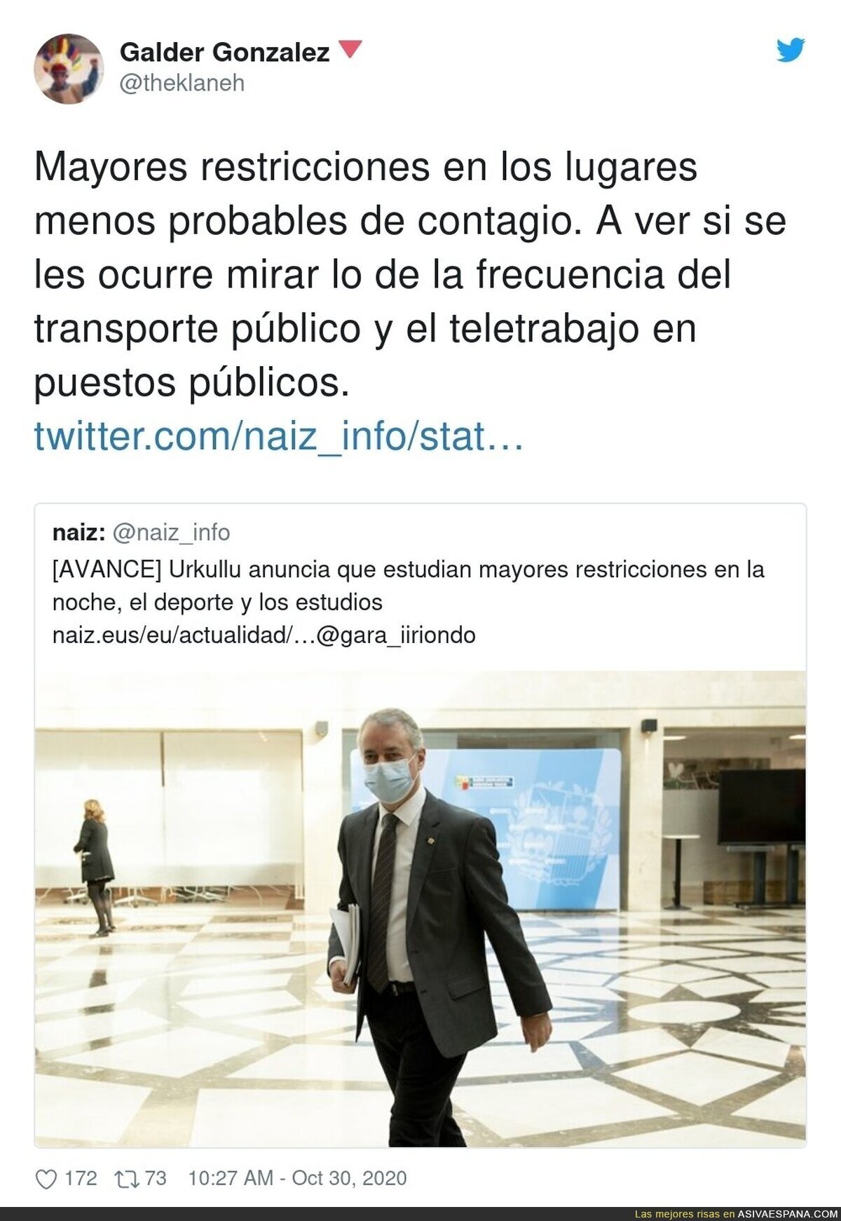 Mirar el transporte no importa a los poderosos