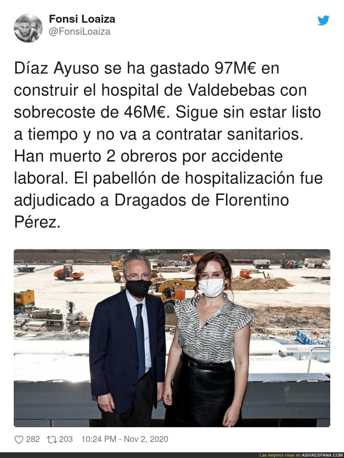 Las negligencias del hospital de Ayuso