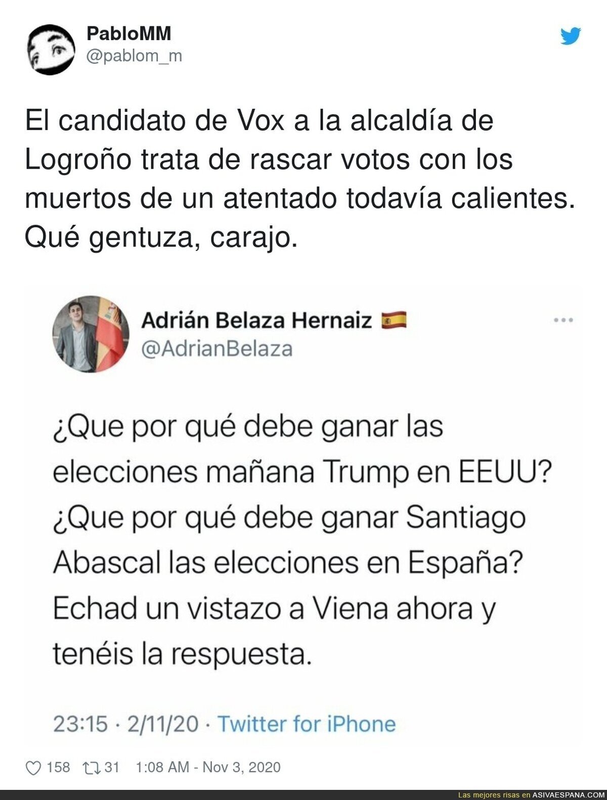 Como están las cabezas en VOX