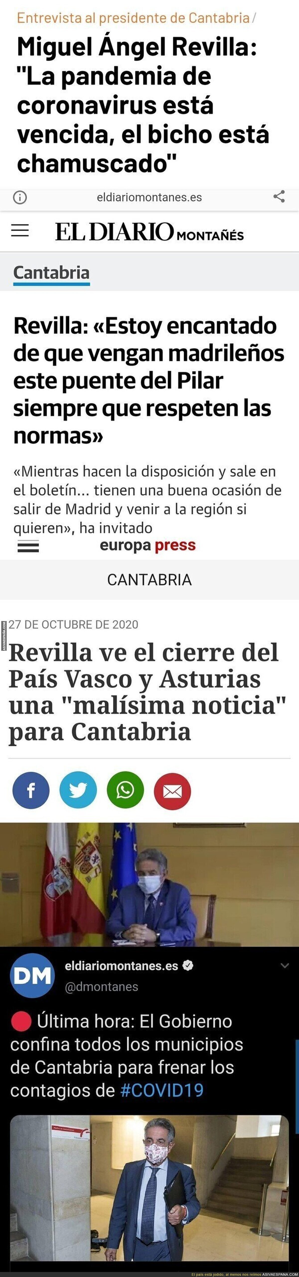 Drama total en Cantabria por todas estas noticias juntas