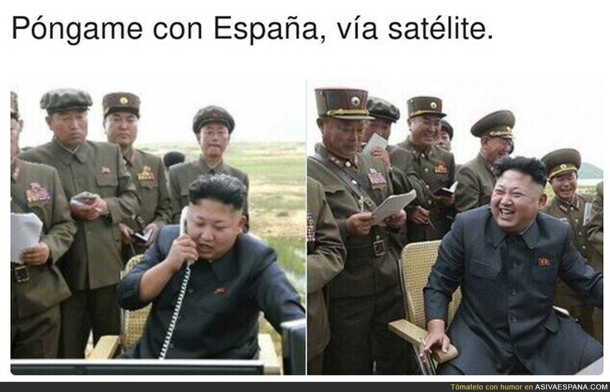 Cachondeo del norcoreano