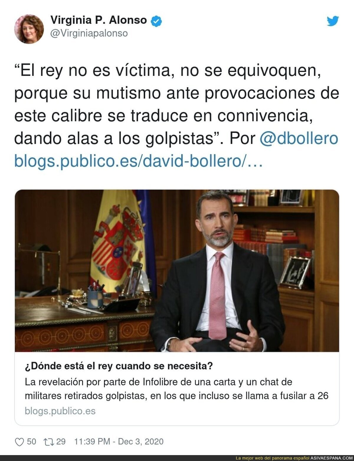 ¿Por qué el Rey está callado?