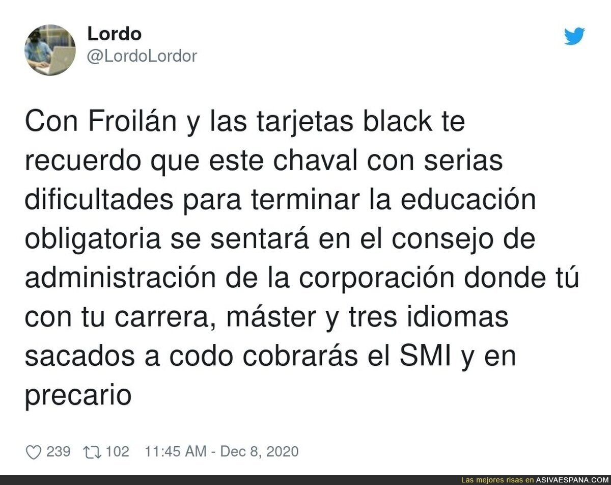 Y a eso los liberales lo llamarán meritocracia