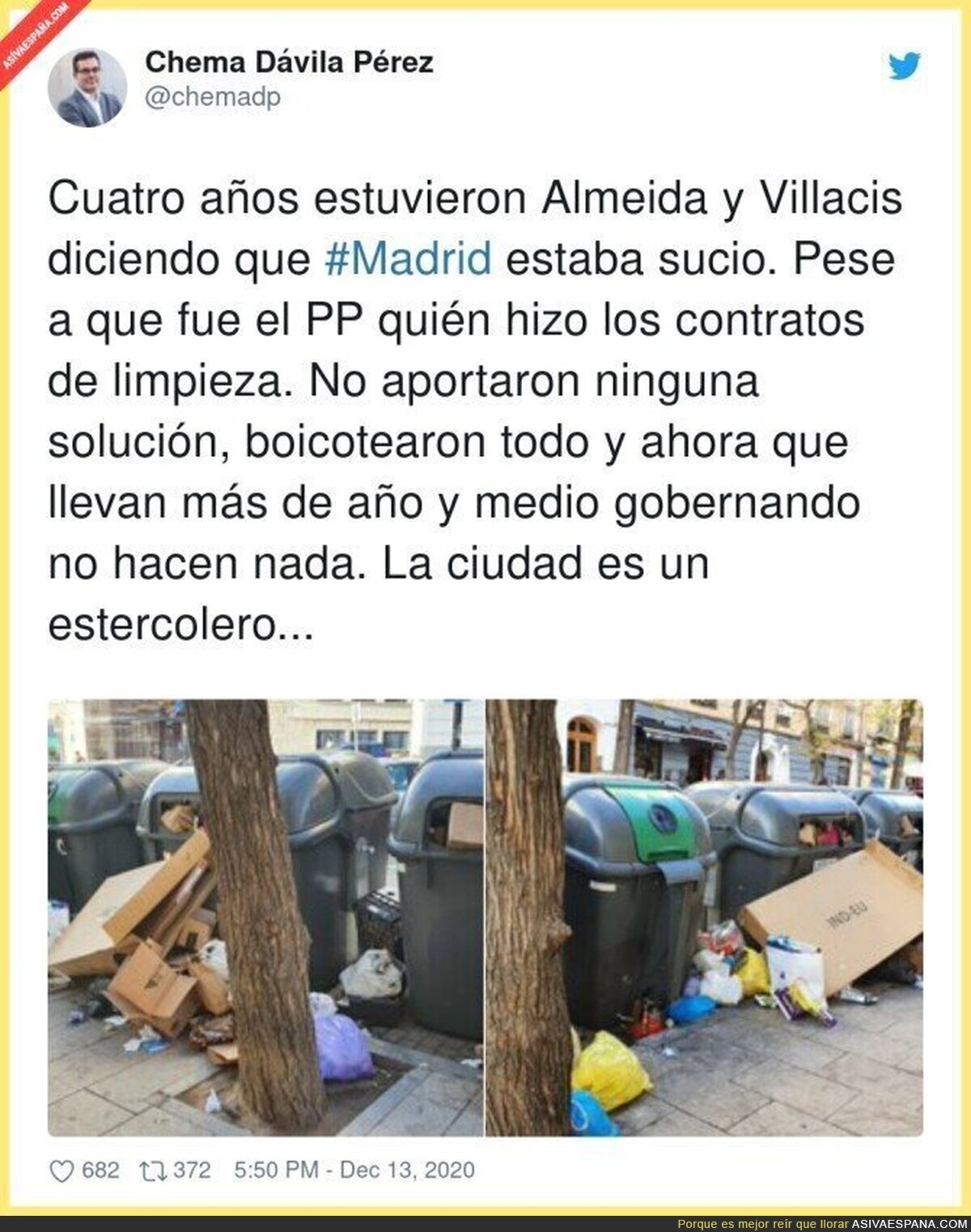La basura de Madrid