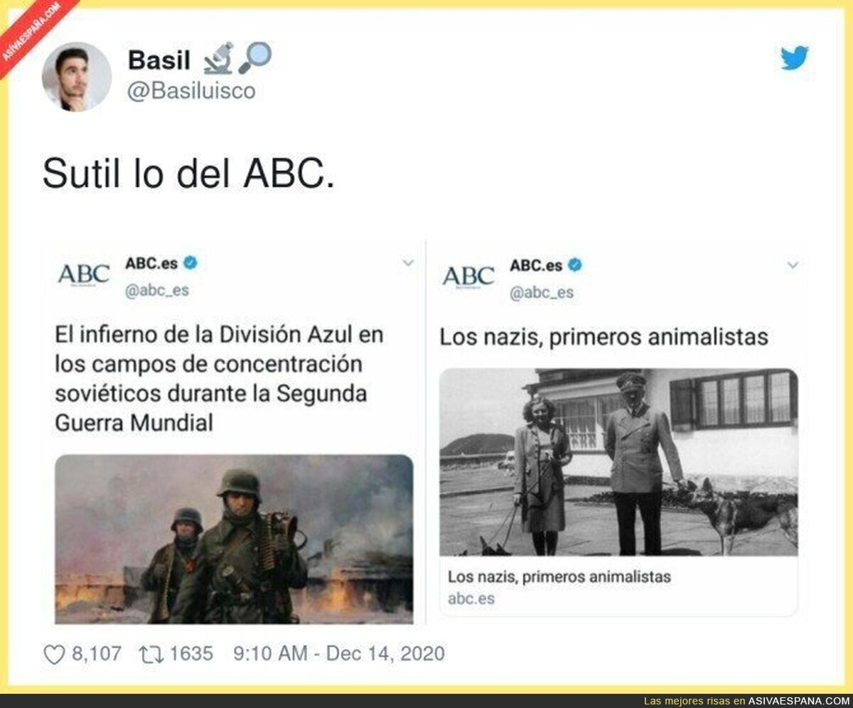 El ABC más nazi y sin disimular