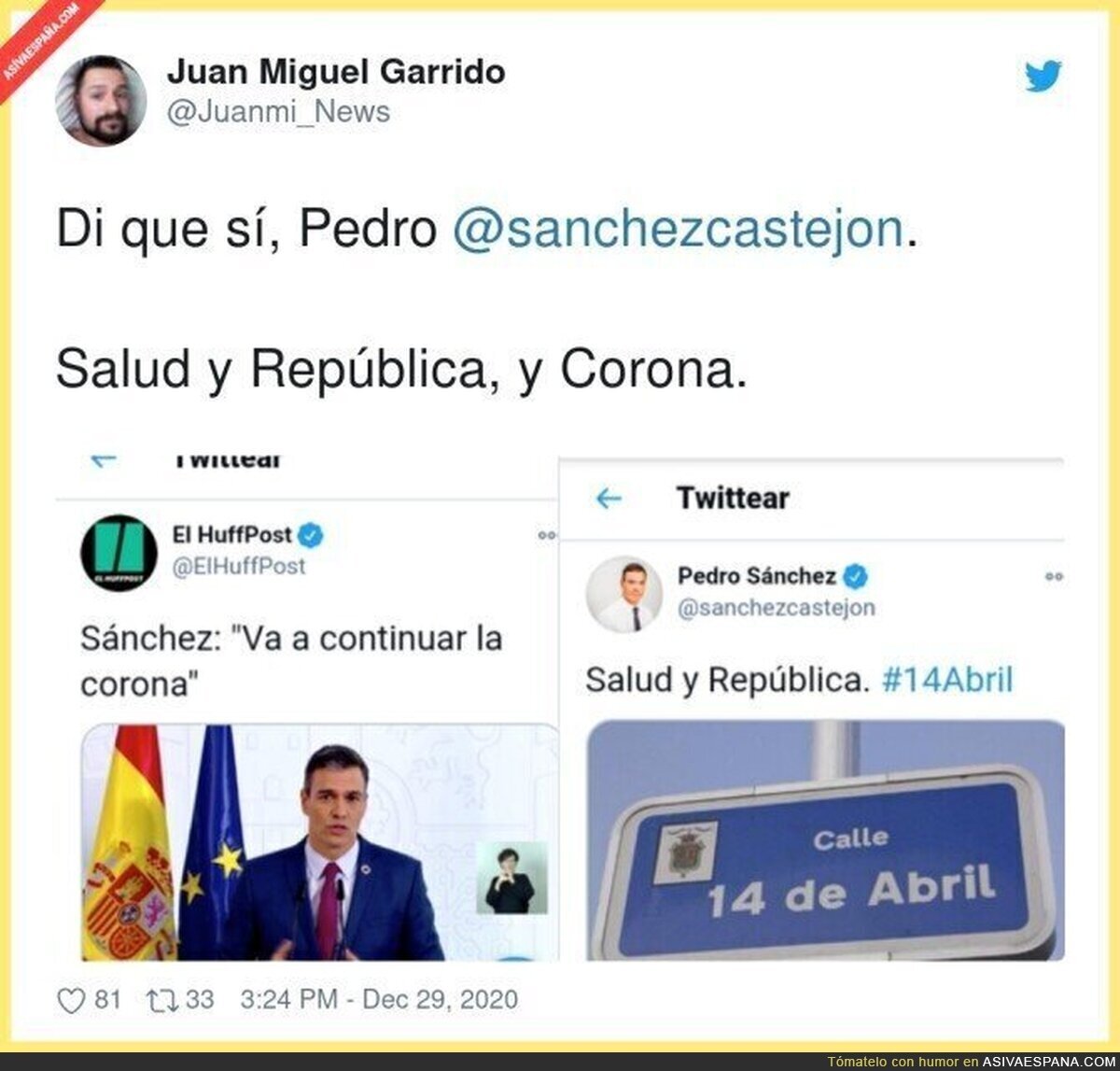 Nadie entiende a Pedro Sánchez