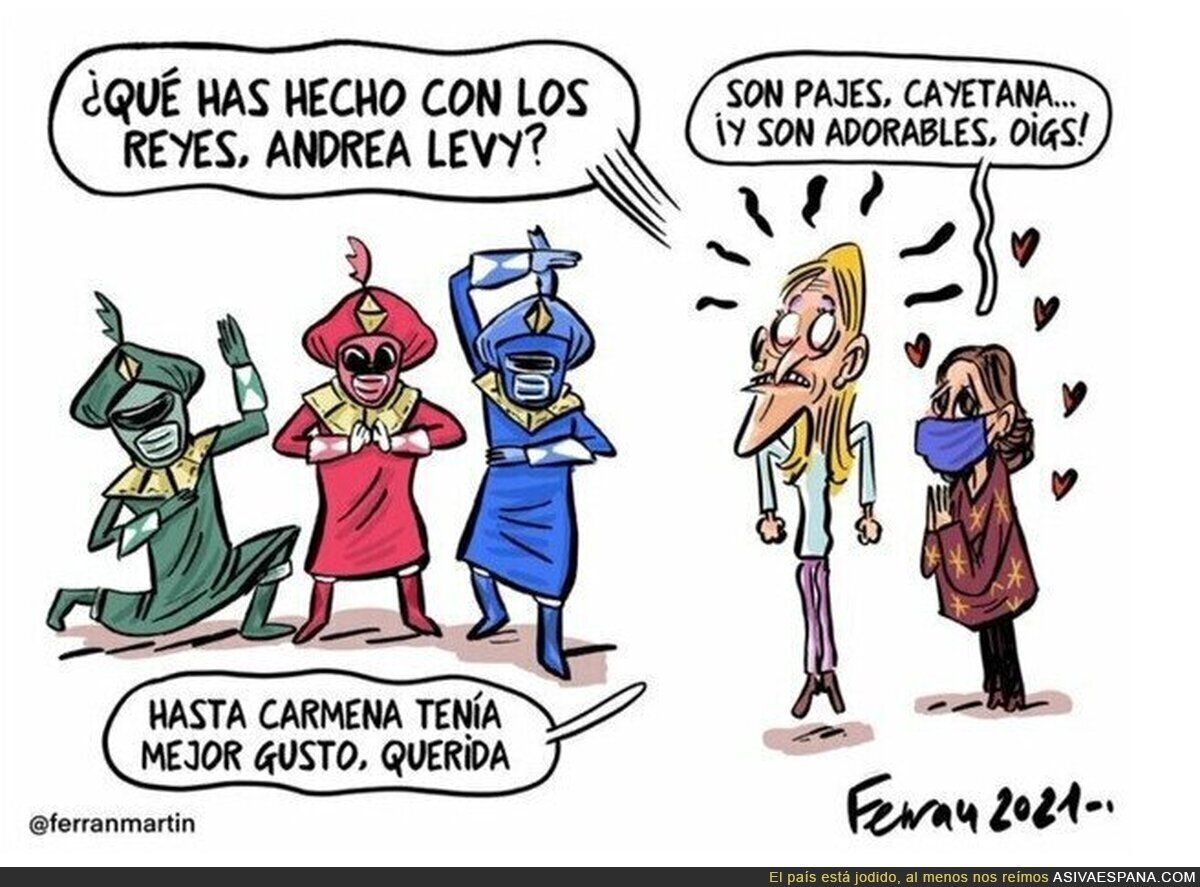 Cayetana conoce a los Power Rangers de Madrid