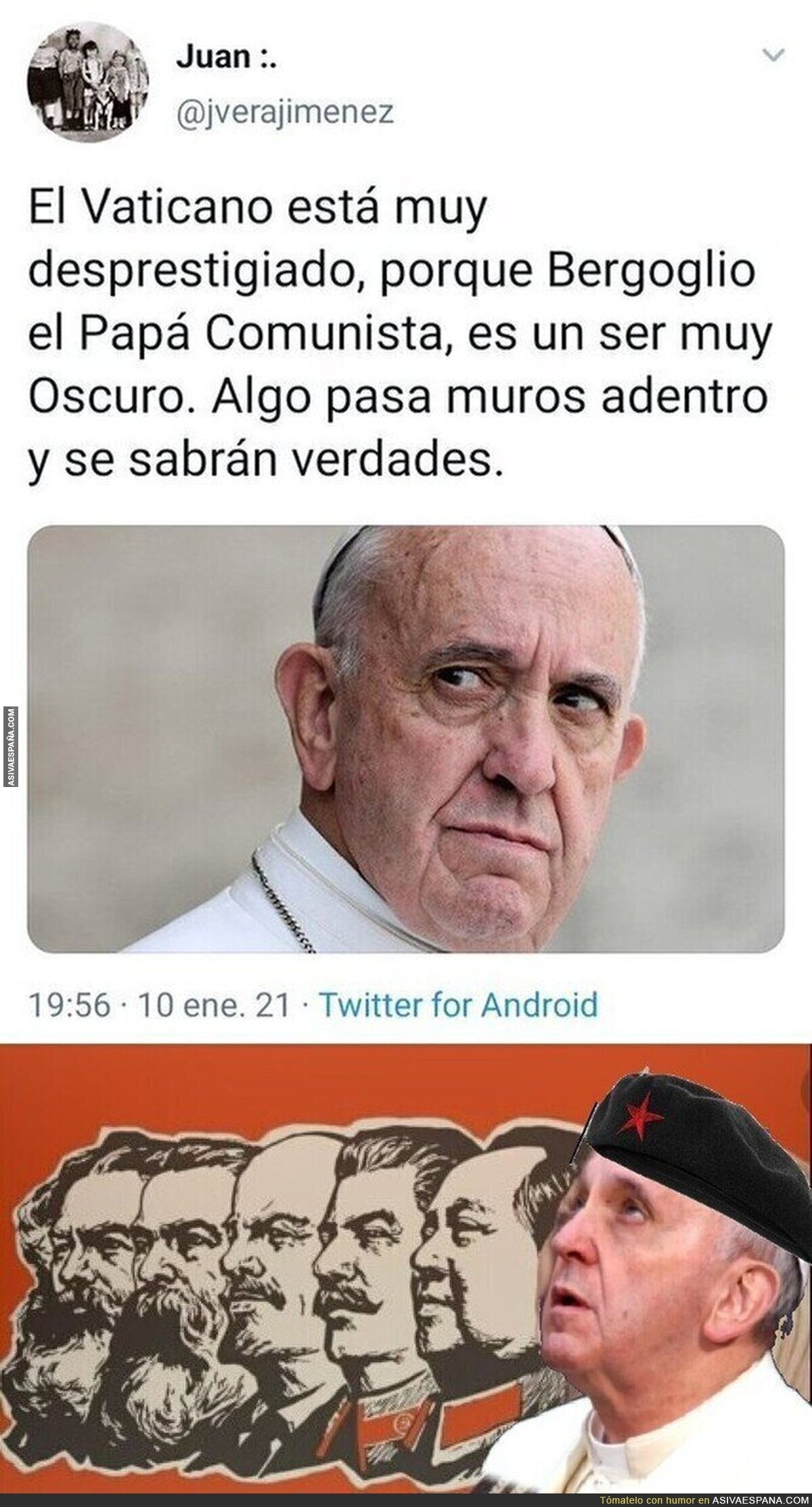 La conspiración del Papa Comunista