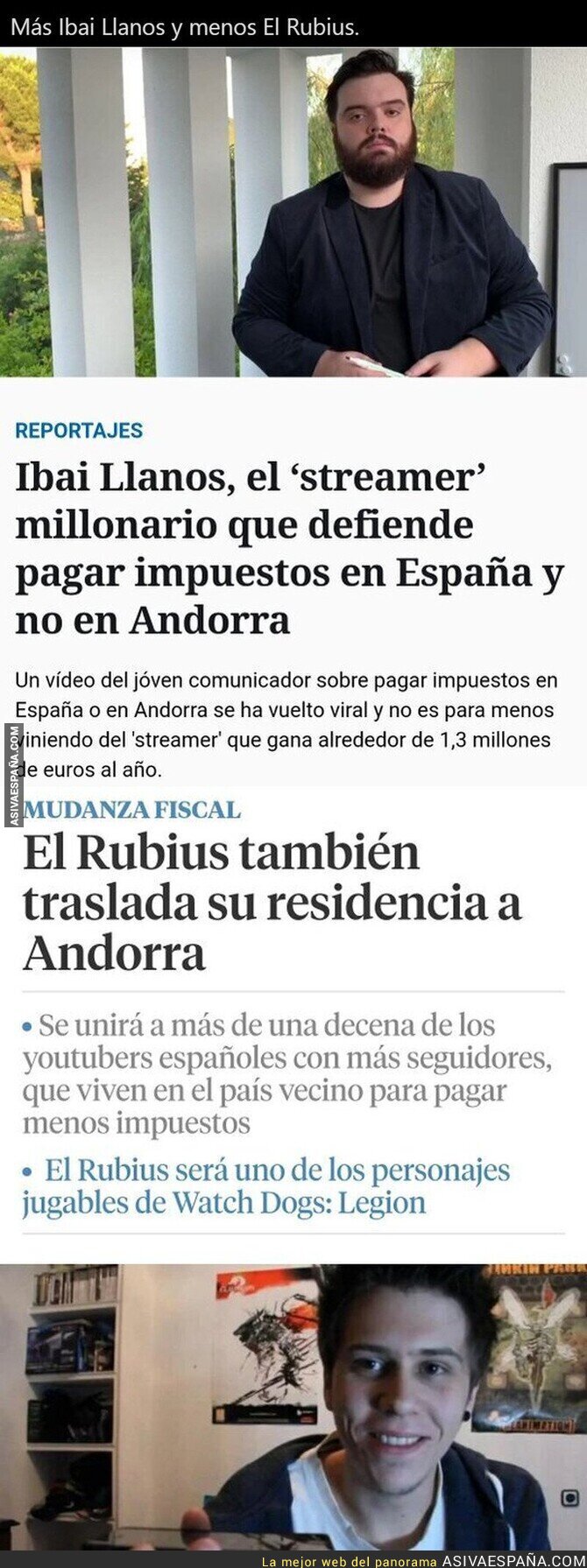 Diferencias Entre Ibai Llanos Y Elrubius