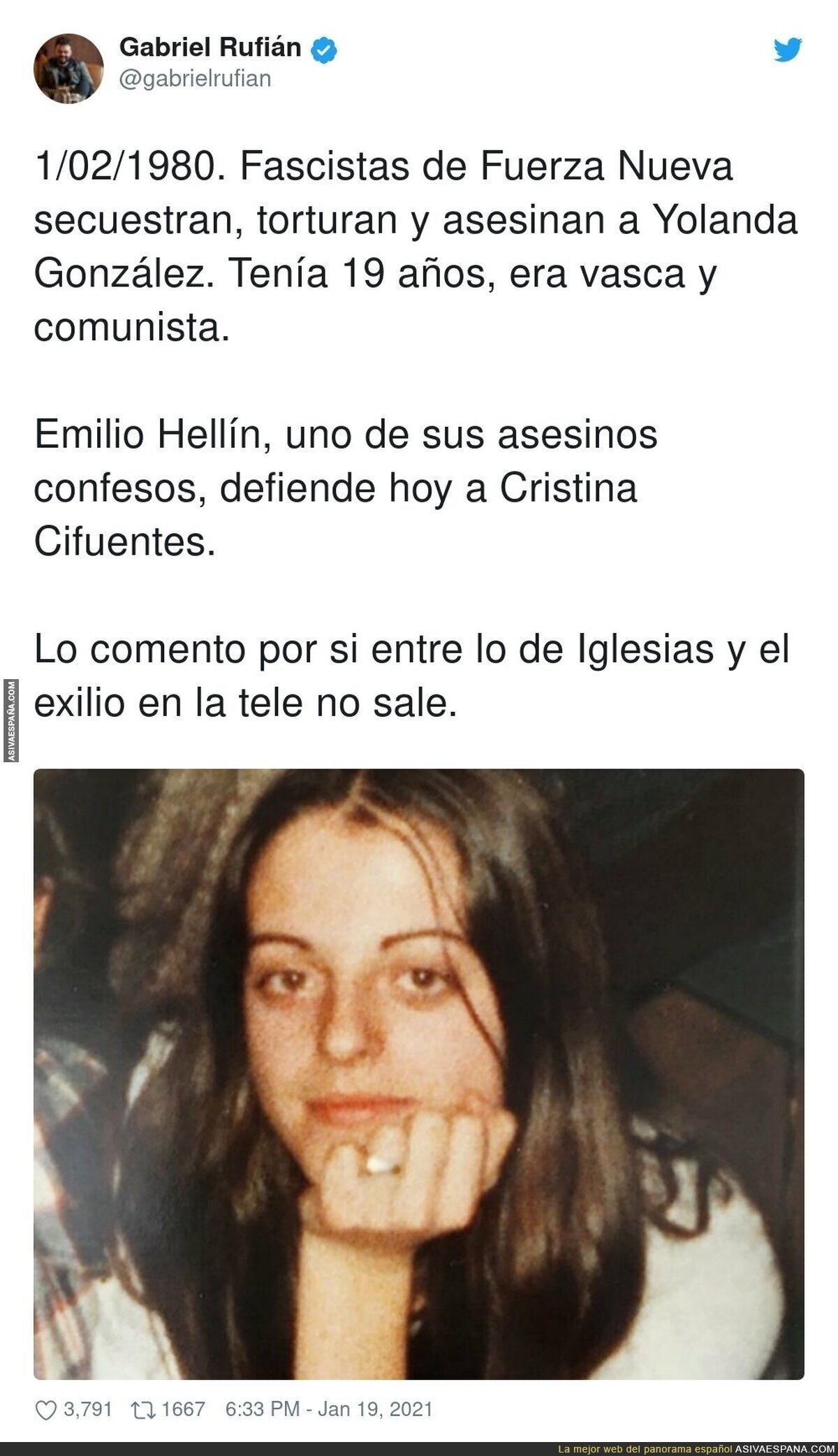 El oscuro pasado de los defensores de Cristina Cifuentes