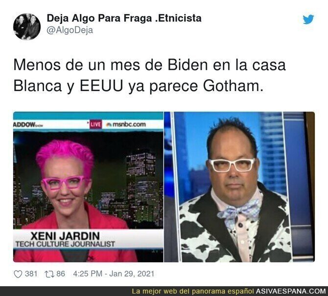 Estados Unidos está totalmente descontrolada