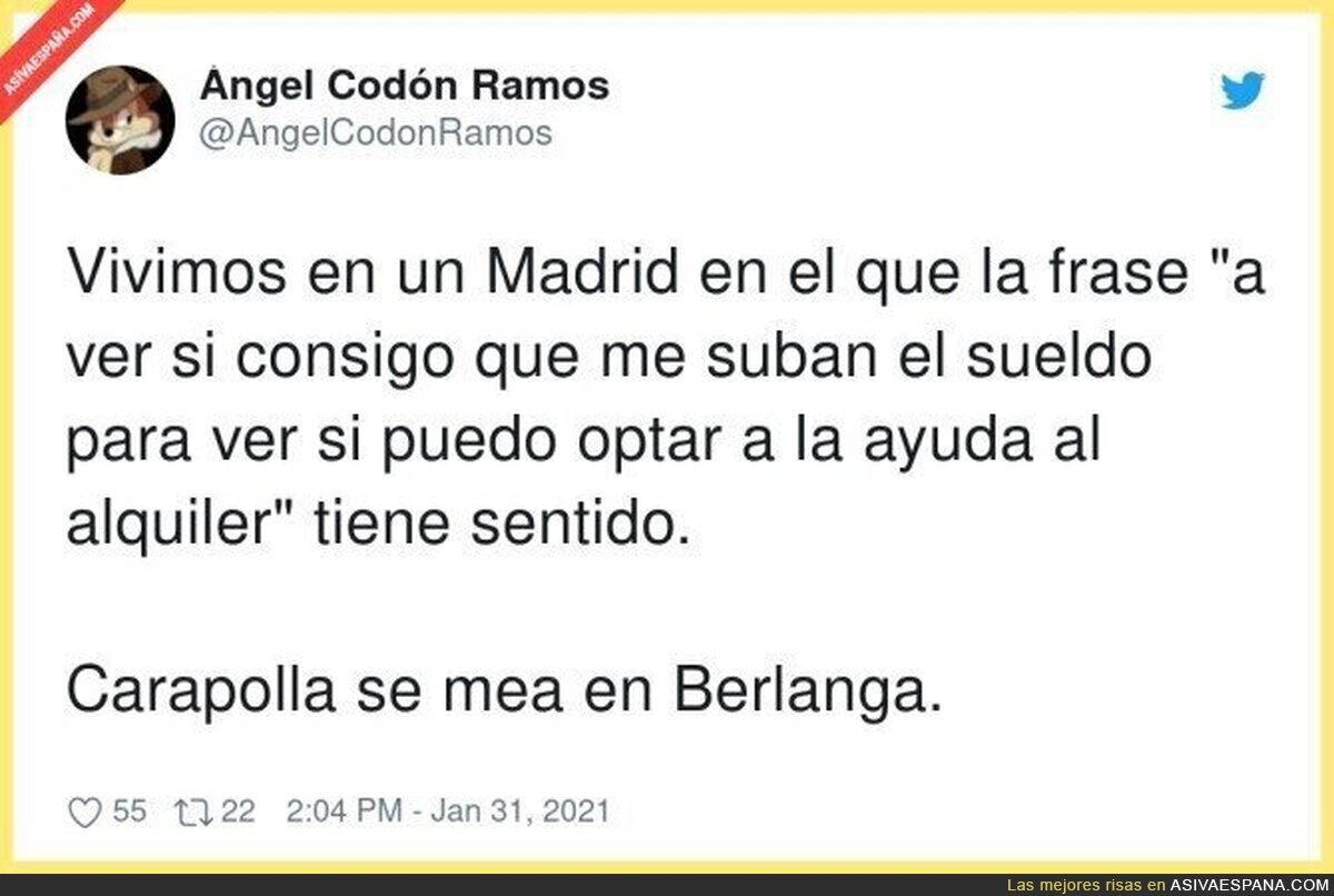 Así se vive en Madrid en 2020