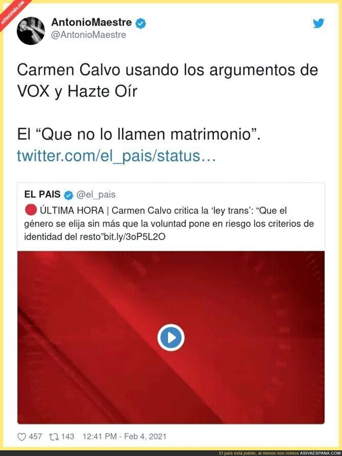 Quien me diría que Carmen Calvo es del PSOE