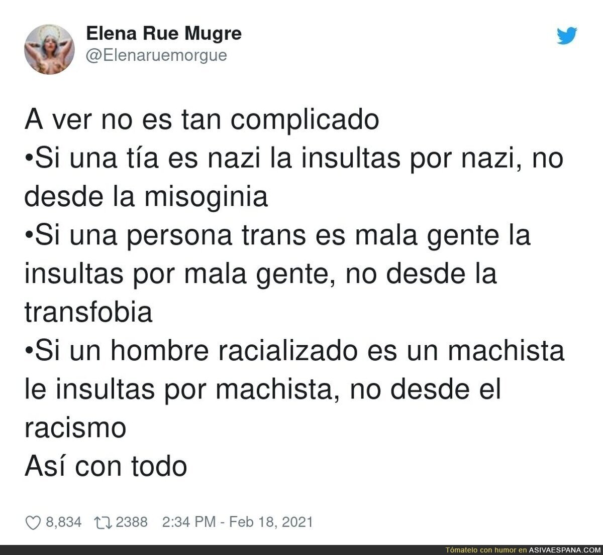 No es tan complicado entenderlo