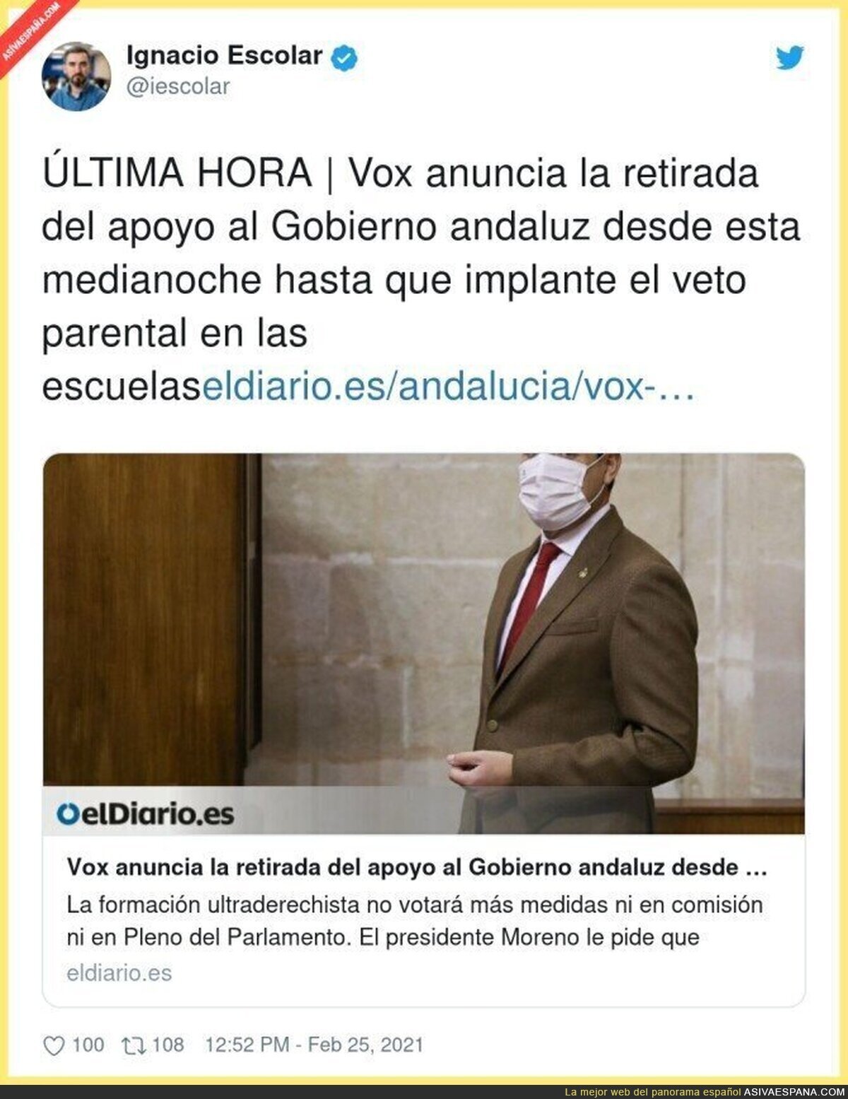 VOX toma la ofensiva en Andalucía