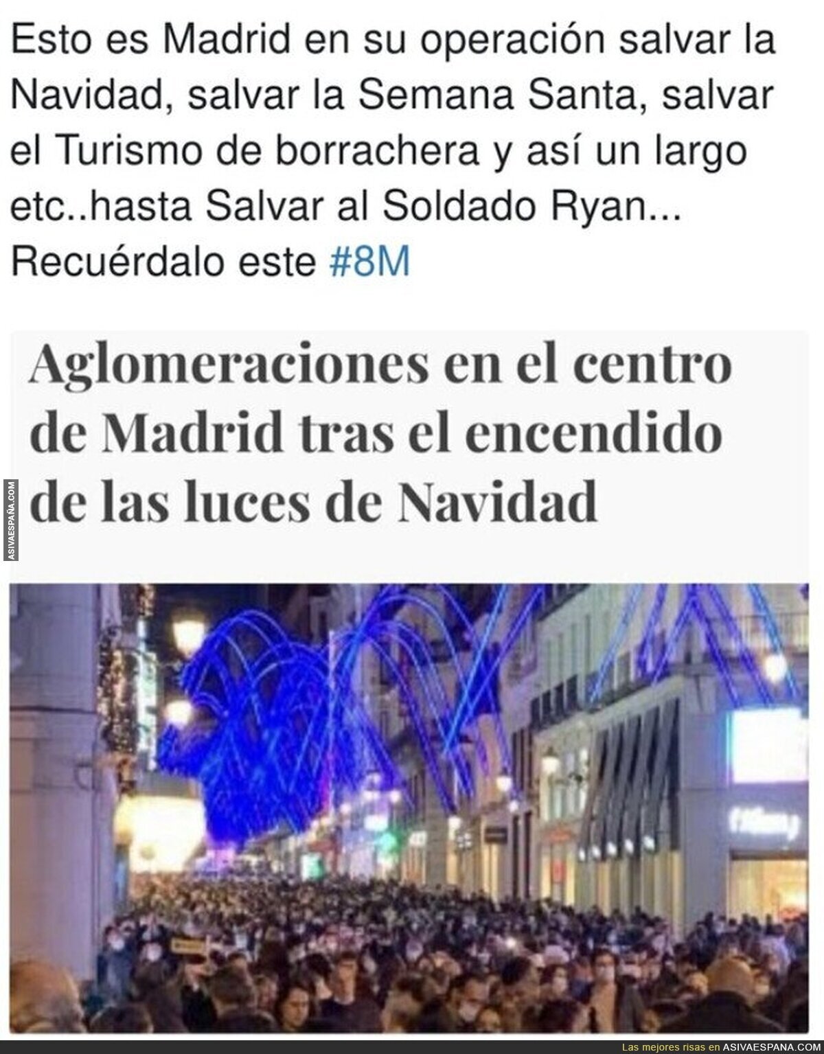 Madrid es la Magaluf de la península