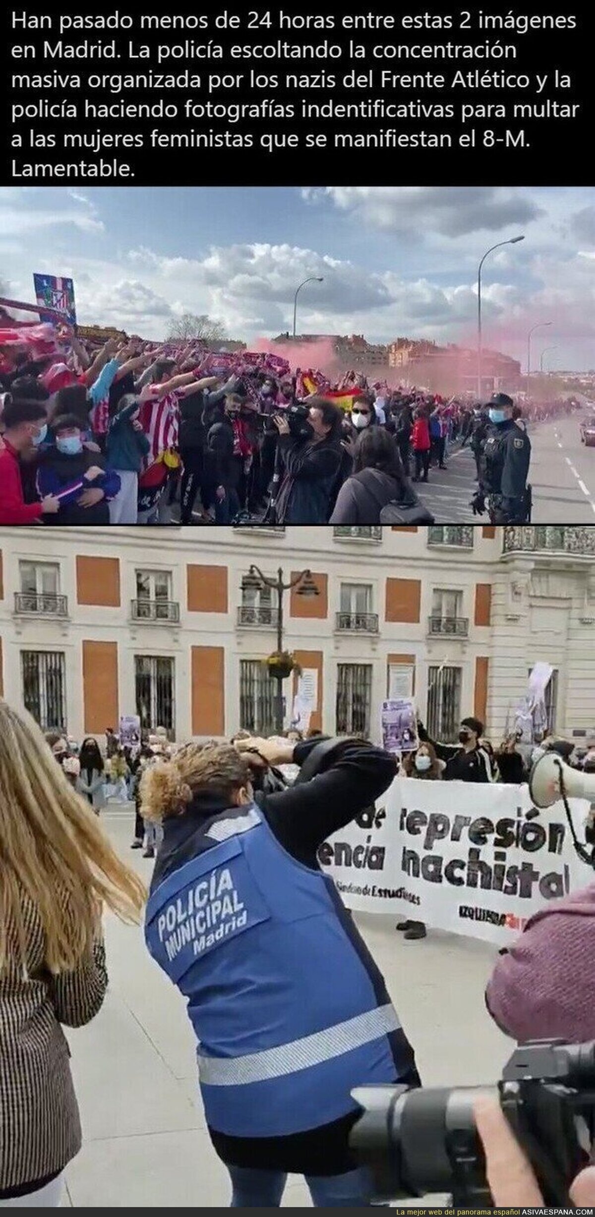 Lo que pasa en Madrid es incréible