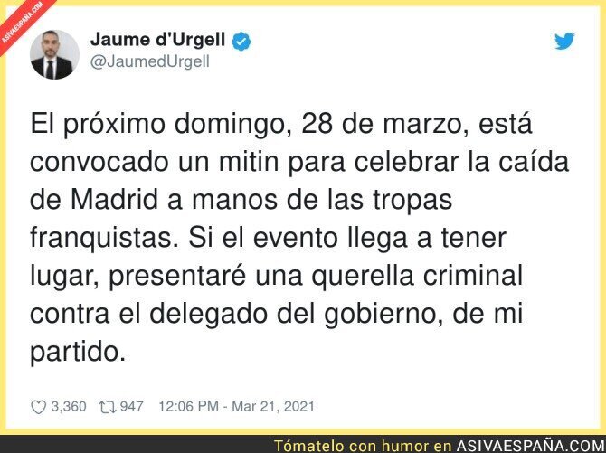 Espíritu democrático y de valentía