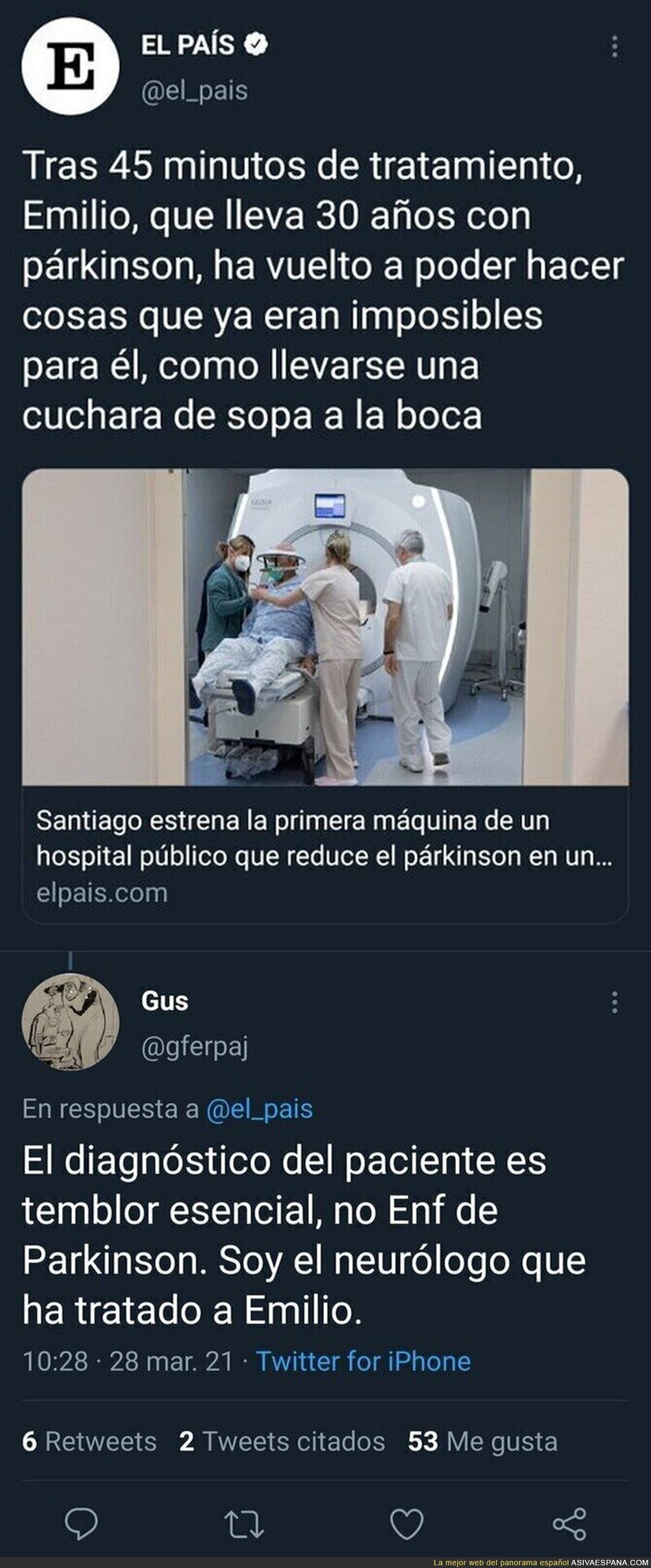 'El País' haciendo de las suyas